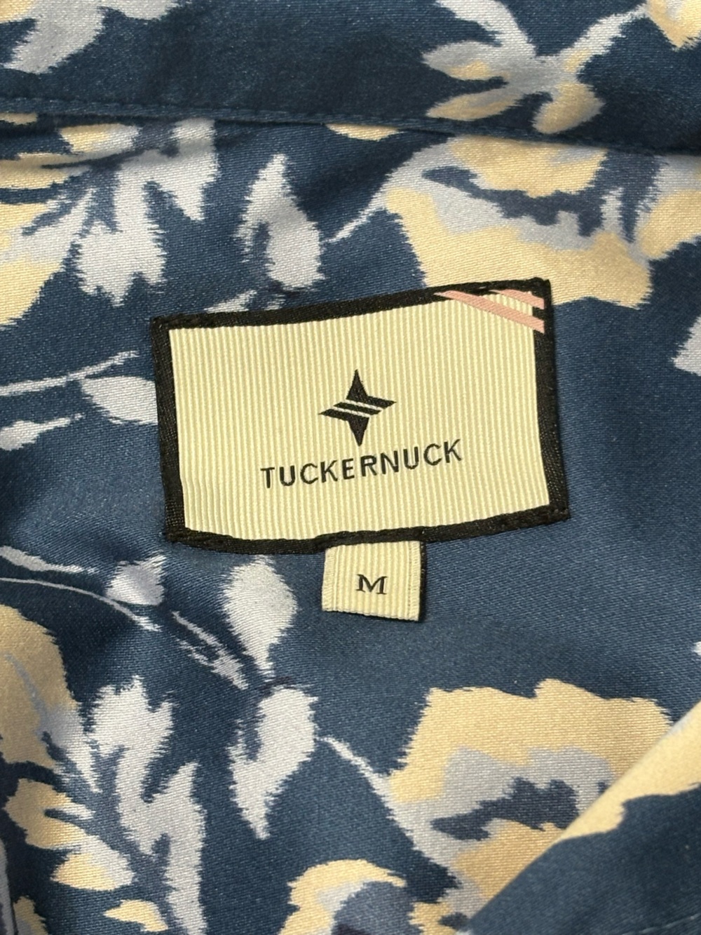Tuckernuck Navy and Cream Floral Tunic Dress - Picture 7 of 7